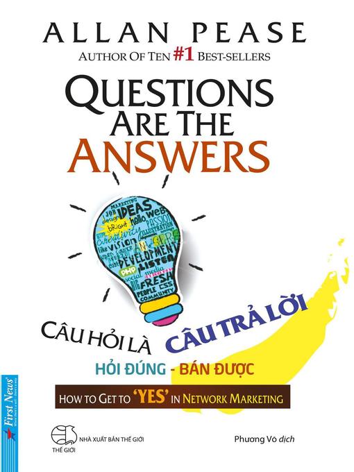 Title details for Câu Hỏi Là Câu Trả Lời by Allan Pease - Available